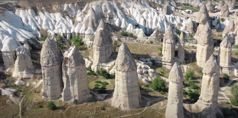 Top 30 Must‑Do Activities in Cappadocia, Famous fairy chimneys rock formations in Cappadocia Turkey